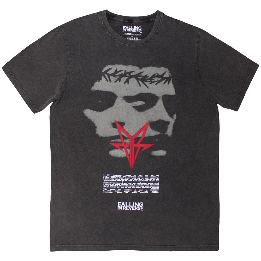 Falling In Reverse - Blur Heren Tshirt - Grijs
